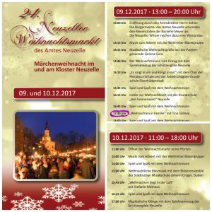 Märchenhafte Weihnacht im und am Kloster in Neuzelle